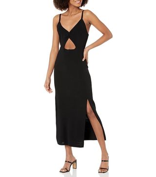 The Drop + Alisa Strappy Cut-out Maxi Sweater Dress