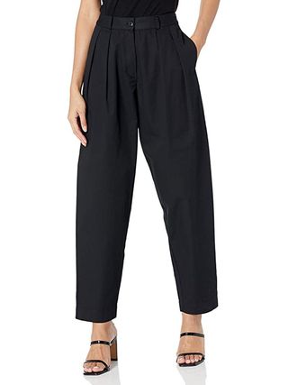 The Drop + Sharon Loose Fit Pleated Pants