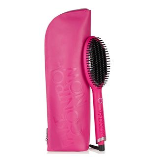 Ghd + Limited Edition Glide Smoothing Hot Brush in Orchid Pink