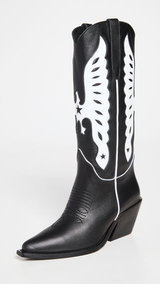 Anine Bing + Mid Calf Tania Boots