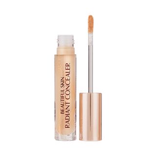 Charlotte Tilbury + Beautiful Skin Medium to Full Coverage Radiant Concealer with Hyaluronic Acid