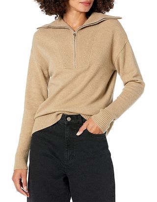 The Drop + Kai Half Zip Sweater