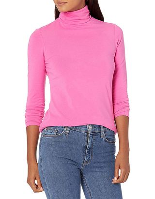 Amazon Essentials + Classic-Fit Long-Sleeve Turtleneck Top