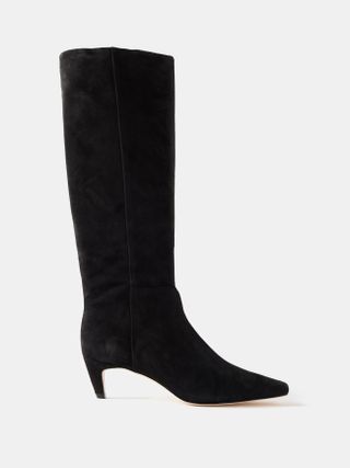 Reformation + Remy 50 Suede Knee-High Boots