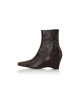 Yieyie + Luisa Wedge Ankle Boots