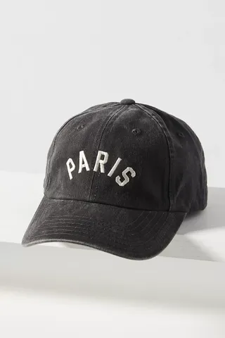 Anthropologie + The Wanderlust Paris Baseball Cap