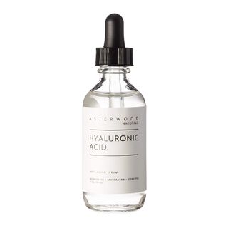Asterwood Naturals + Pure Hyaluronic Acid Serum for Face; Plumping Anti-Aging Face Serum, Hydrating Facial Skin Care Product, Fragrance Free, Pairs Well with Vitamin C Serum & Retinol Serum, 59ml/2 oz