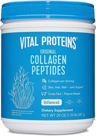 Vital Protiens + Collagen Peptides Powder with Hyaluronic Acid and Vitamin C, Unflavored, 20 oz