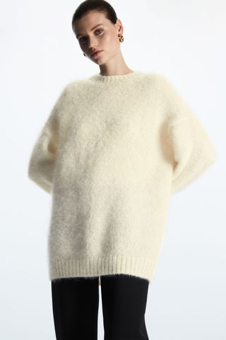 COS + Mohair-Blend Sweater
