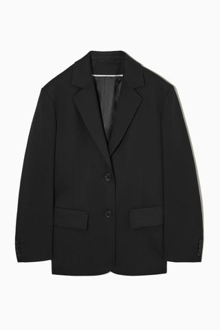 Cos + Relaxed-Fit Twill Blazer