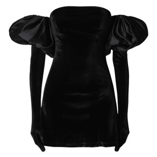 Miscreants + Black Velvet Cupid Dress
