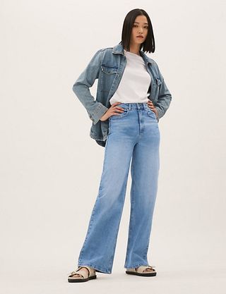 Marks & Spencer + The Wide-Leg Jeans