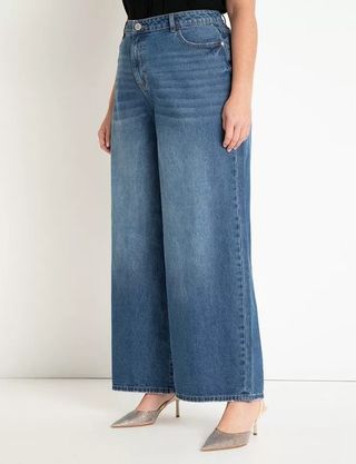 Eloquii + Wide Leg Jean