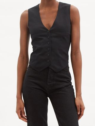 Raey + Fitted Single-Breasted Waistcoat