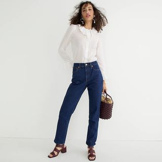 J.Crew + High-Rise '90s Jeans