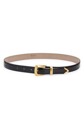 Khaite + Benny Patent Leather Belt
