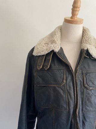 ShopVintageCake + Vintage Shearling Lined Wilson's Jacket