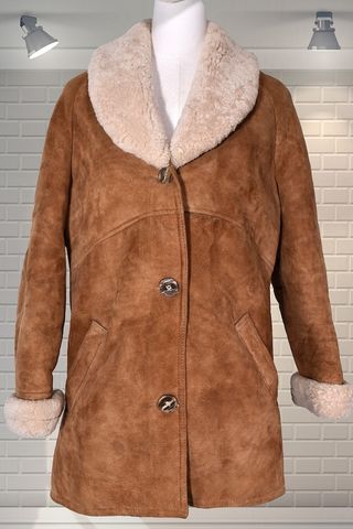 Vintage Capsule + Vintage 1970s Suede & Shearling Jacket