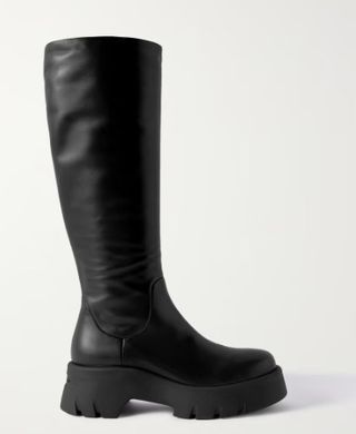 Gianvito Rossi + Montey 20 Leather Knee Boots