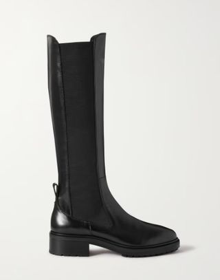 Aeyde + Blanca Leather Knee Boots