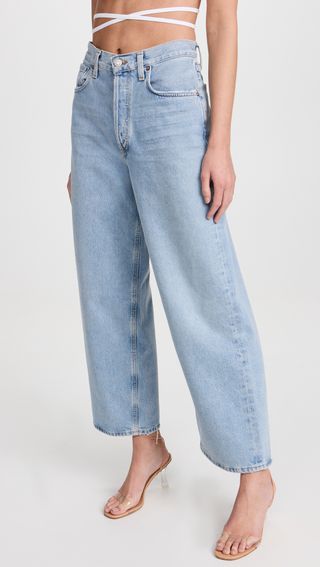 Agolde + Low Slung Baggy Jeans