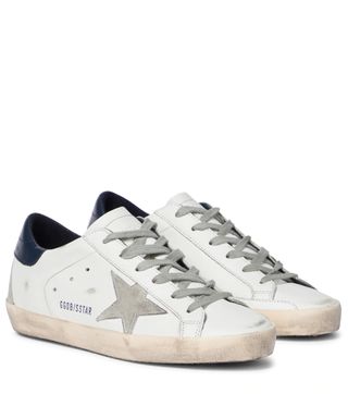 Golden Goose + Superstar Leather Sneakers