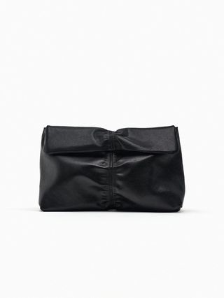 Zara + Leather Clutch