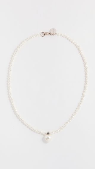 Simone Rocha + Pearl Heart Necklace