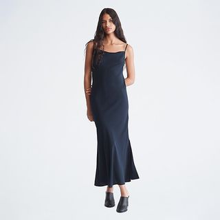 Calvin Klein + Fluid Jersey Slip Dress