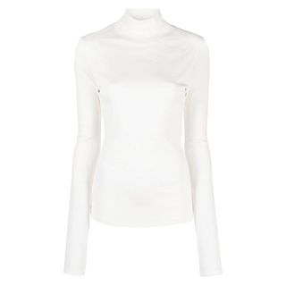 Lemaire + Turtleneck Long-Sleeve Top