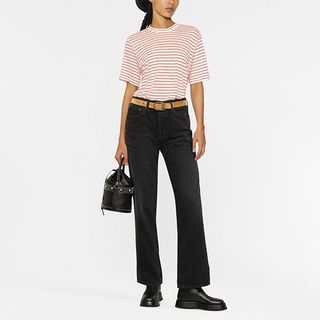 Agolde + Mid-Rise Straight-Leg Jeans