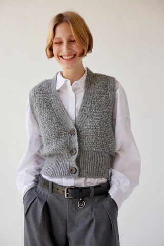 Urban Outfitters + Paige Textured Sweater Vest