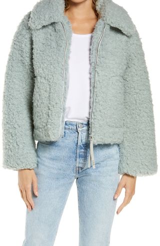 UGG + Maeve High Pile Fleece Jacket