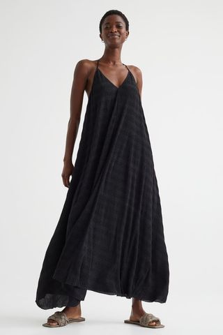H&M + Wide-Cut Jersey Dress