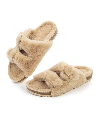 Fitory + Slippers with Cozy Lining