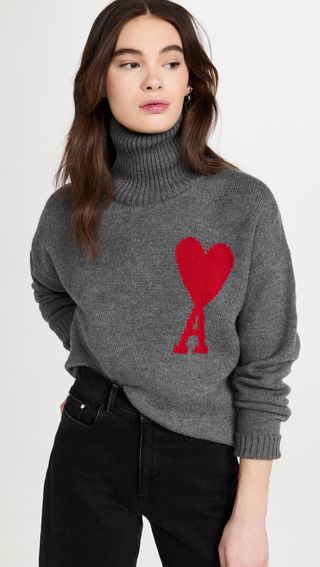 Ami + Turtleneck Sweater