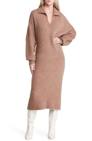 Vero Moda + Filene Ribbed Long Sleeve Sweater Dress