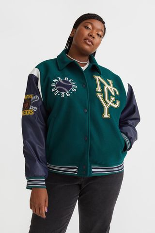 H&M + Baseball Jacket