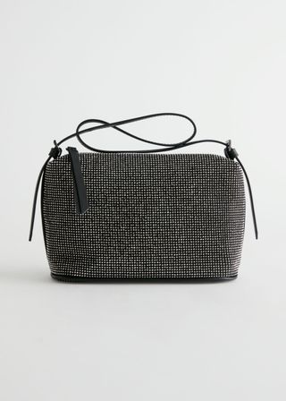 & Other Stories + Small Studded Leather Shoulder Bag