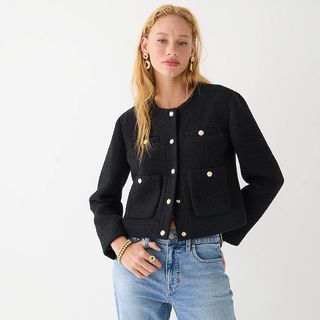 J.Crew + Collection Cropped Lady Jacket
