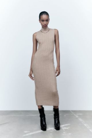 Zara + Soft-Touch Dress