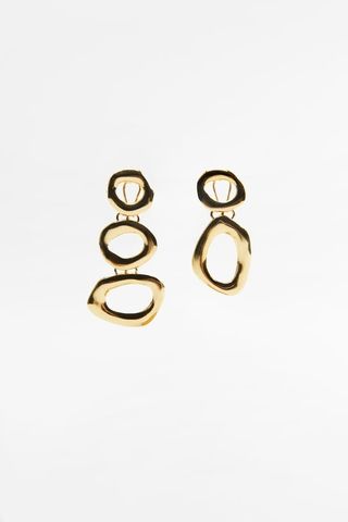 Zara + Mismatched Circle Earrings