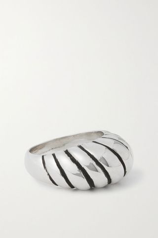 Sophie Buhai + Medium Shell Silver Ring