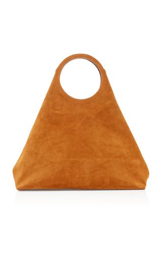 Brandon Maxwell + The Oversized Suede Tote Bag