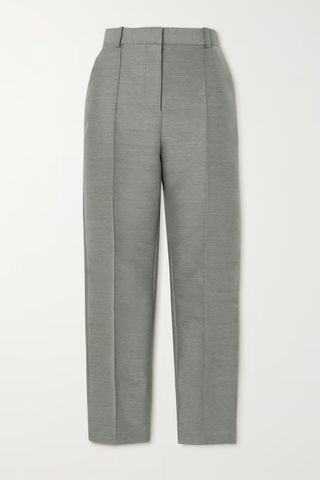 Toteme + Pleated Woven Tapered Pants