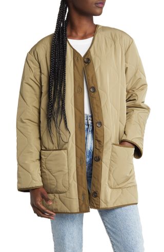 Rails + Elin Oversize Quilted Jacket