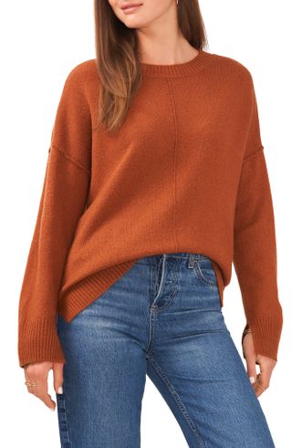 Vince Camuto + Gradation Crewneck Sweater