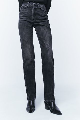 Zara + ZW The Straight Jeans