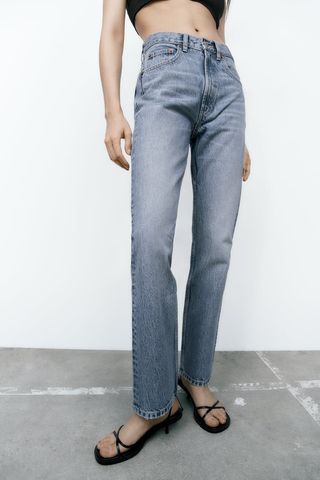 Zara + TRF Straight Jeans