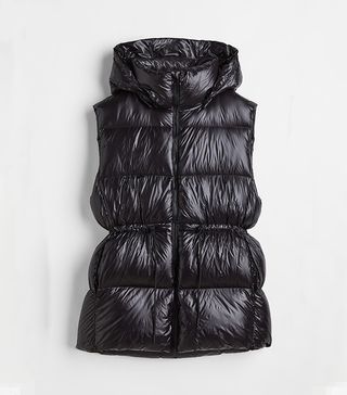 H&M + Hooded Puffer Gilet